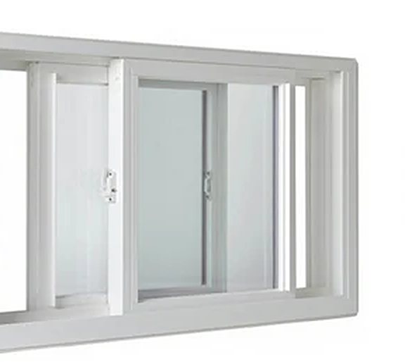 White uPVC sliding window by Dolphin Windows